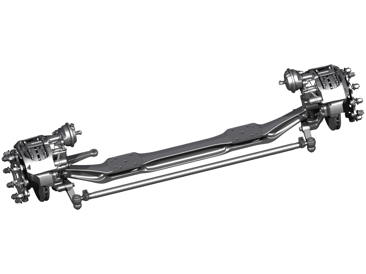 QT50转向桥（5T）